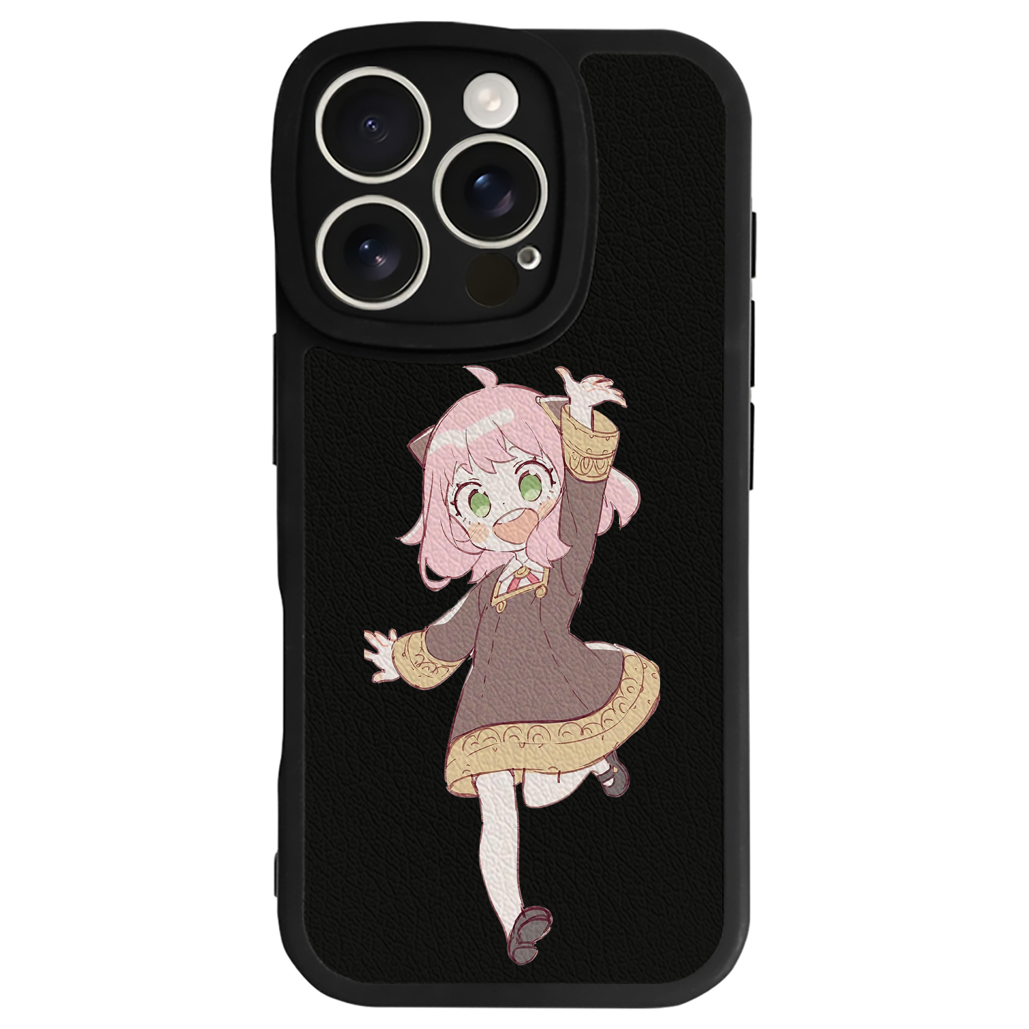 （画像用） SPY×FAMILY间谍家家酒 【iPhone 16シリーズ対応】シリコンスマホケース（レザー調） 材質：シリコン